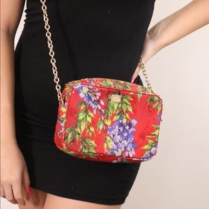 AUTHENTIC Dolce & Gabbana Floral Shoulder Bag